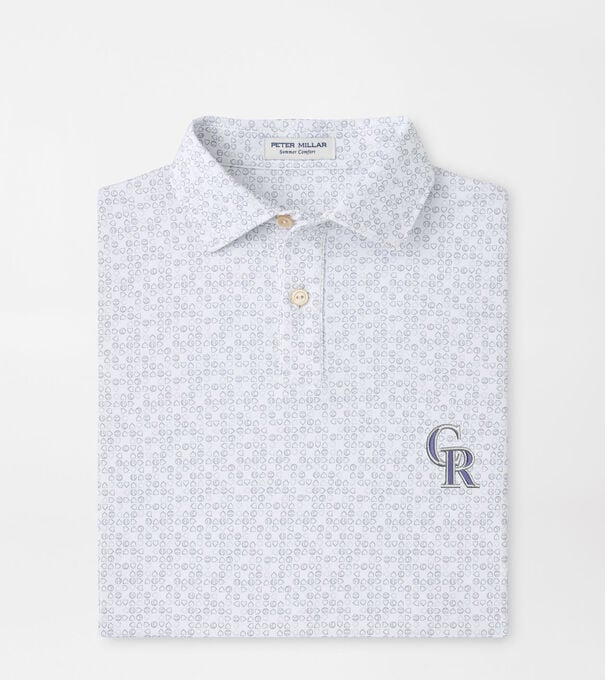 Colorado Rockies Bases Loaded Youth Performance Jersey Polo