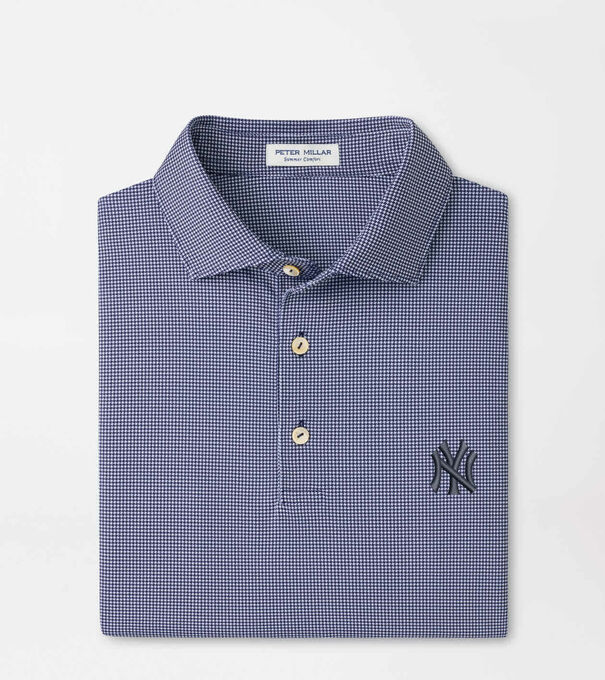 New York Yankees Border Performance Jersey Polo
