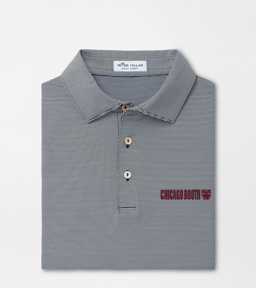 Chicago Booth Jubilee Stripe Performance Polo image number 1
