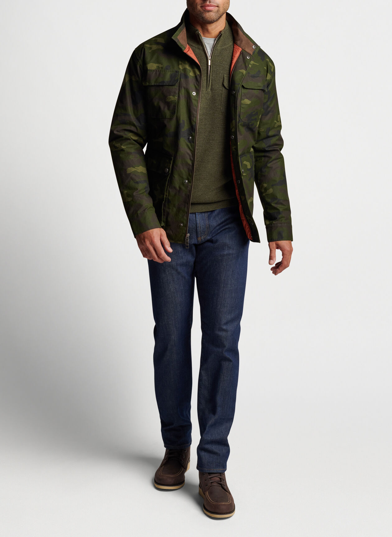 Waxed Cotton Field Jacket | Peter Millar