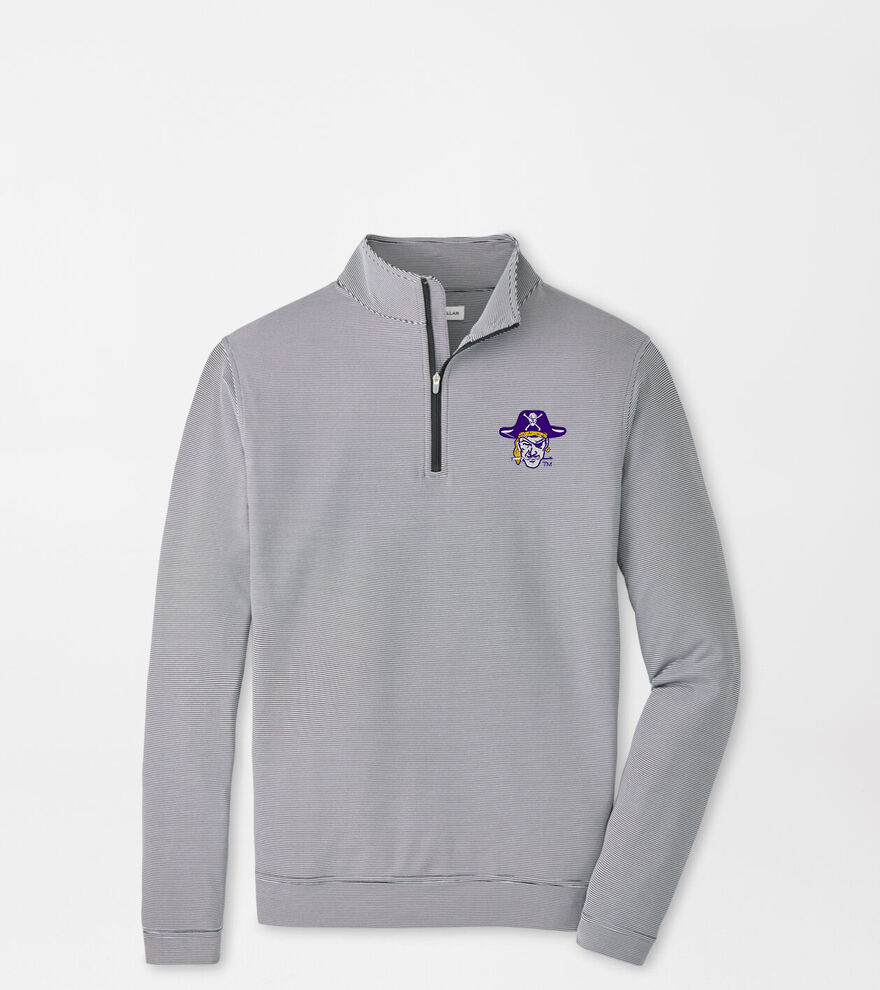 East Carolina University Vault Perth Sugar Stripe Performance Quarter-Zip image number 1