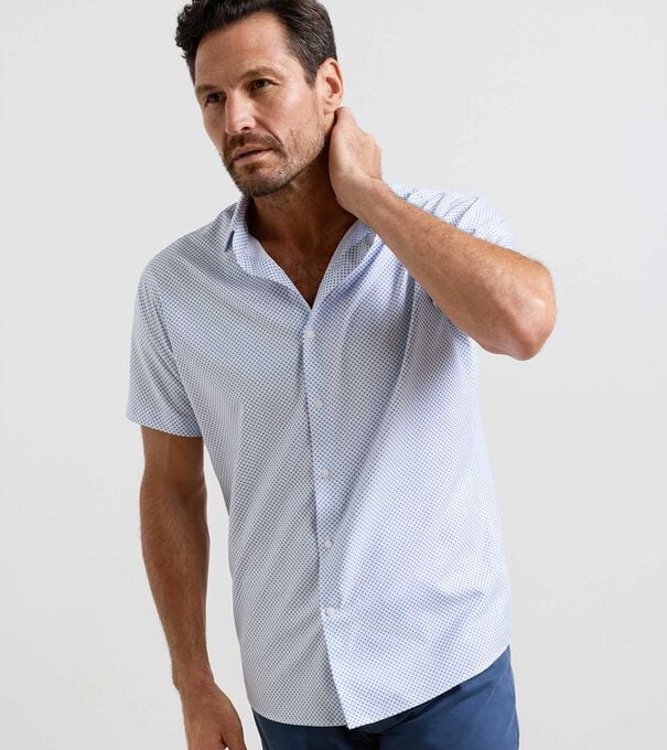 Cecil Performance Poplin Sport Shirt - Alternate Image 1