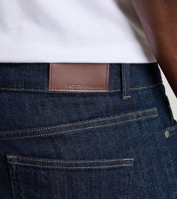 Vintage Washed Five-Pocket Denim - Alternate Image 1