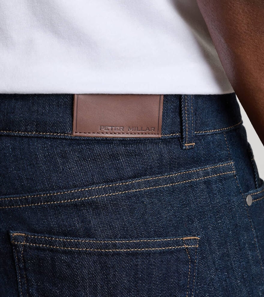Vintage Washed Five-Pocket Denim - Alternate Image 3