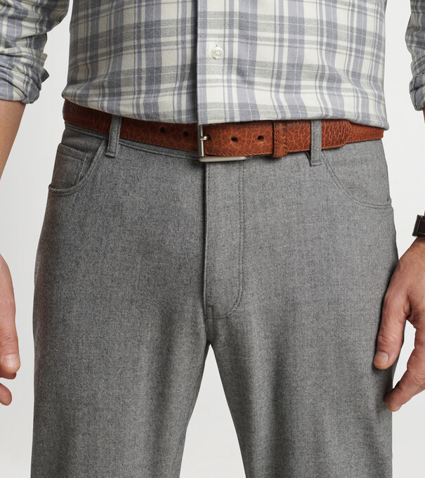Pebble Bison Belt
