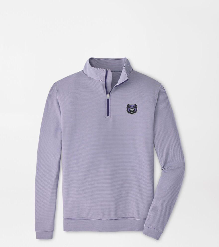 Central Arkansas Perth Sugar Stripe Performance Pullover image number 1