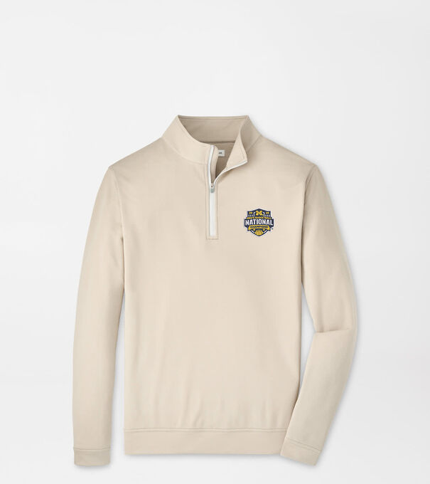 Michigan National Champion Perth M&eacute;lange Performance Quarter-Zip