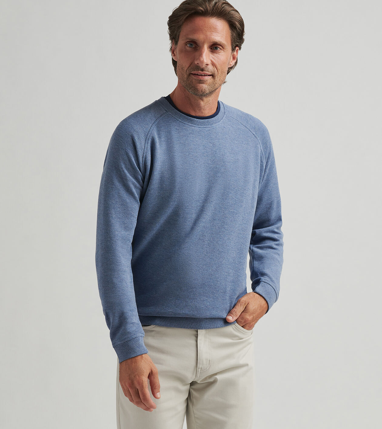 Crown Comfort Knit Crew | Men's Pullovers | Peter Millar