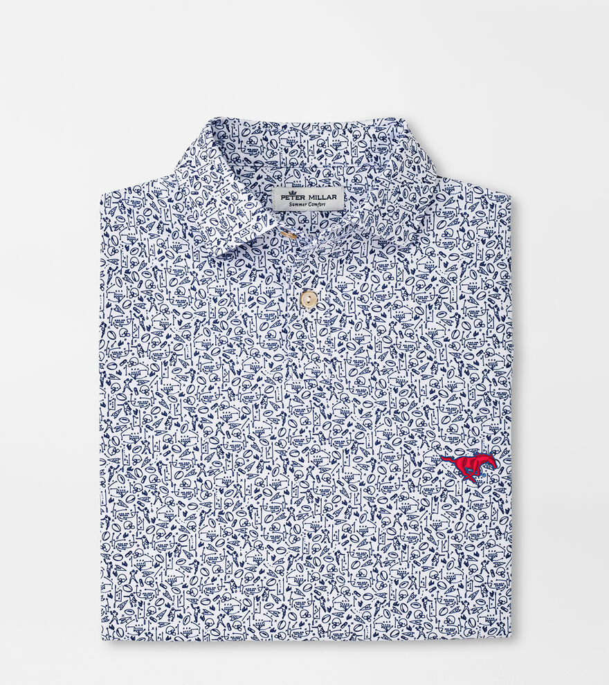 SMU Youth Performance Jersey Polo image number 1