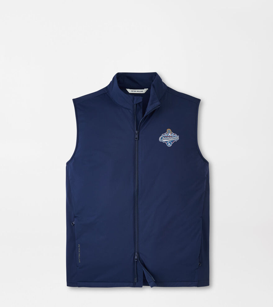 Los Angeles Dodgers World Series Fuse Hybrid Vest image number 1