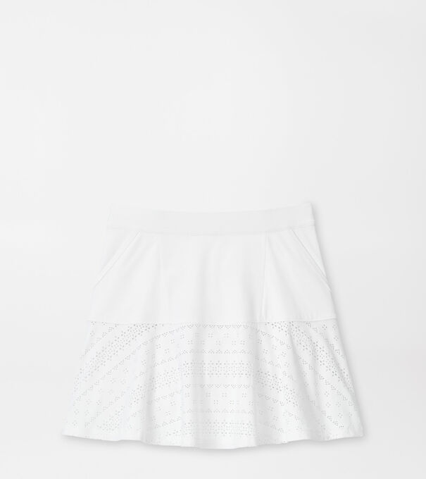 Francoise Eyelet Skort
