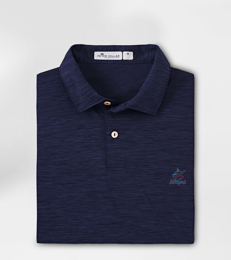 miami marlins golf shirt