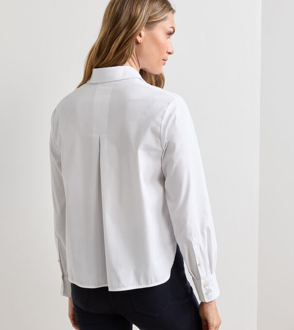 Sylvia Stretch Twill Button Up Shirt - Alternate Image 1
