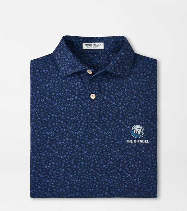 The Citadel Batter Up Youth Performance Jersey Polo