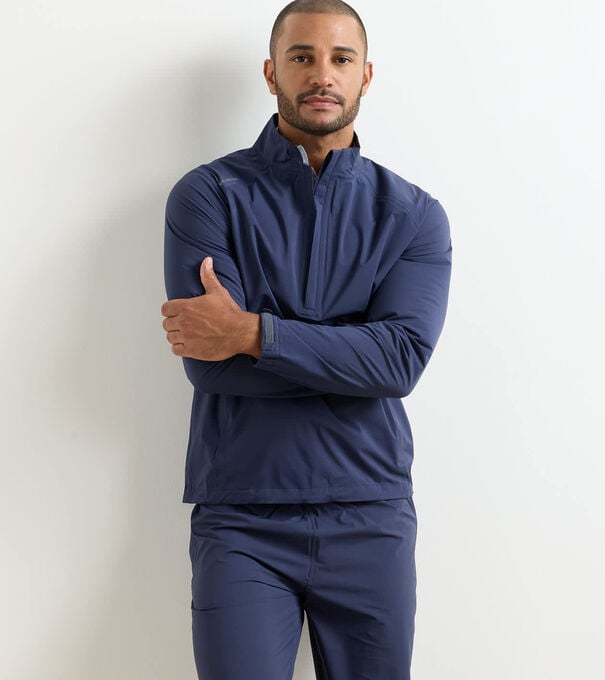 Shield Half-Zip Rain Shell