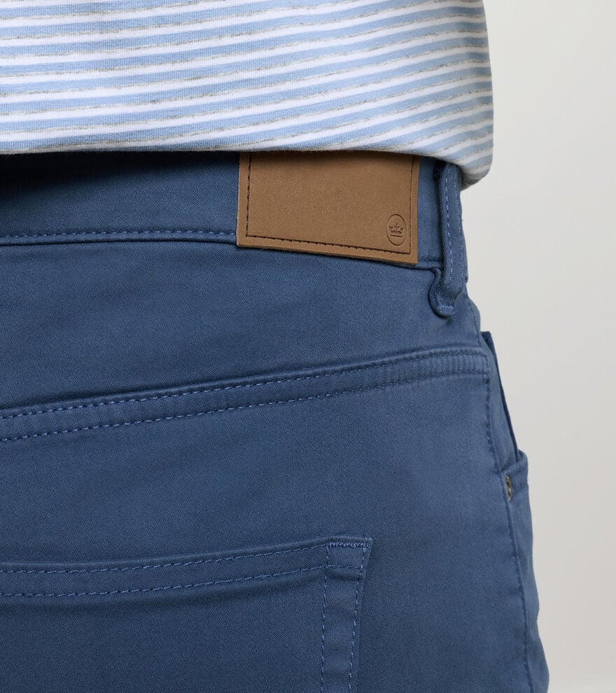 Signature Sateen Five-Pocket Pant - Alternate Image 3