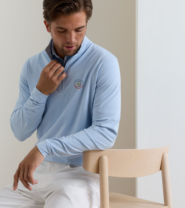 126th U.S. Open Perth Cross-Hatch Performance Quarter-Zip