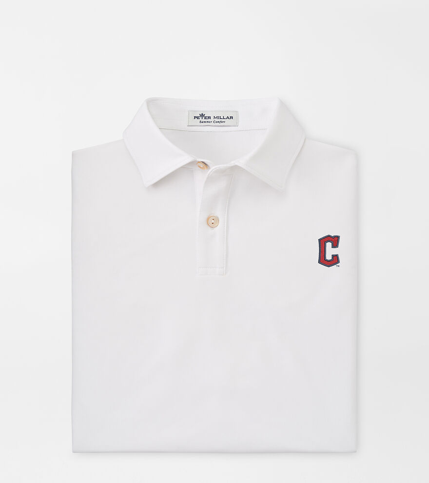 Cleveland Guardians Solid Youth Performance Jersey Polo