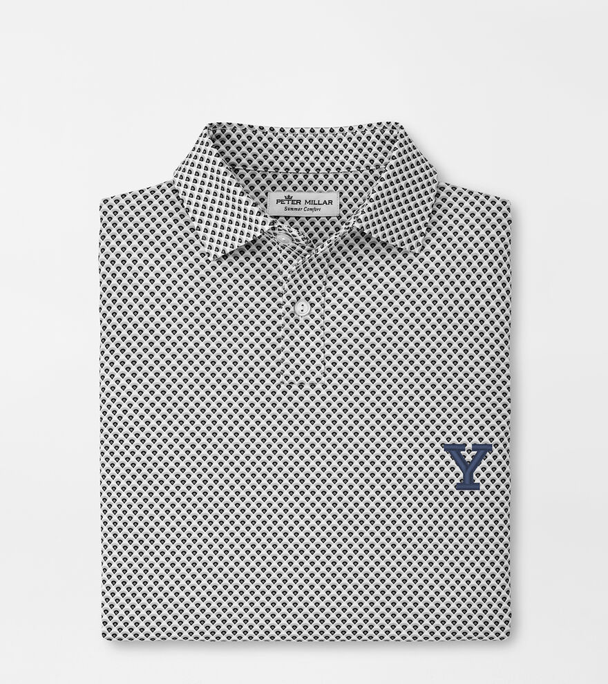 Yale "Y" Youth Performance Jersey Polo image number 1