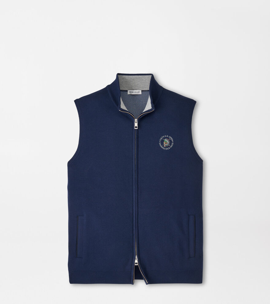 126th U.S. Open Coolspun Lite Full-Zip Sweater Vest image number 1