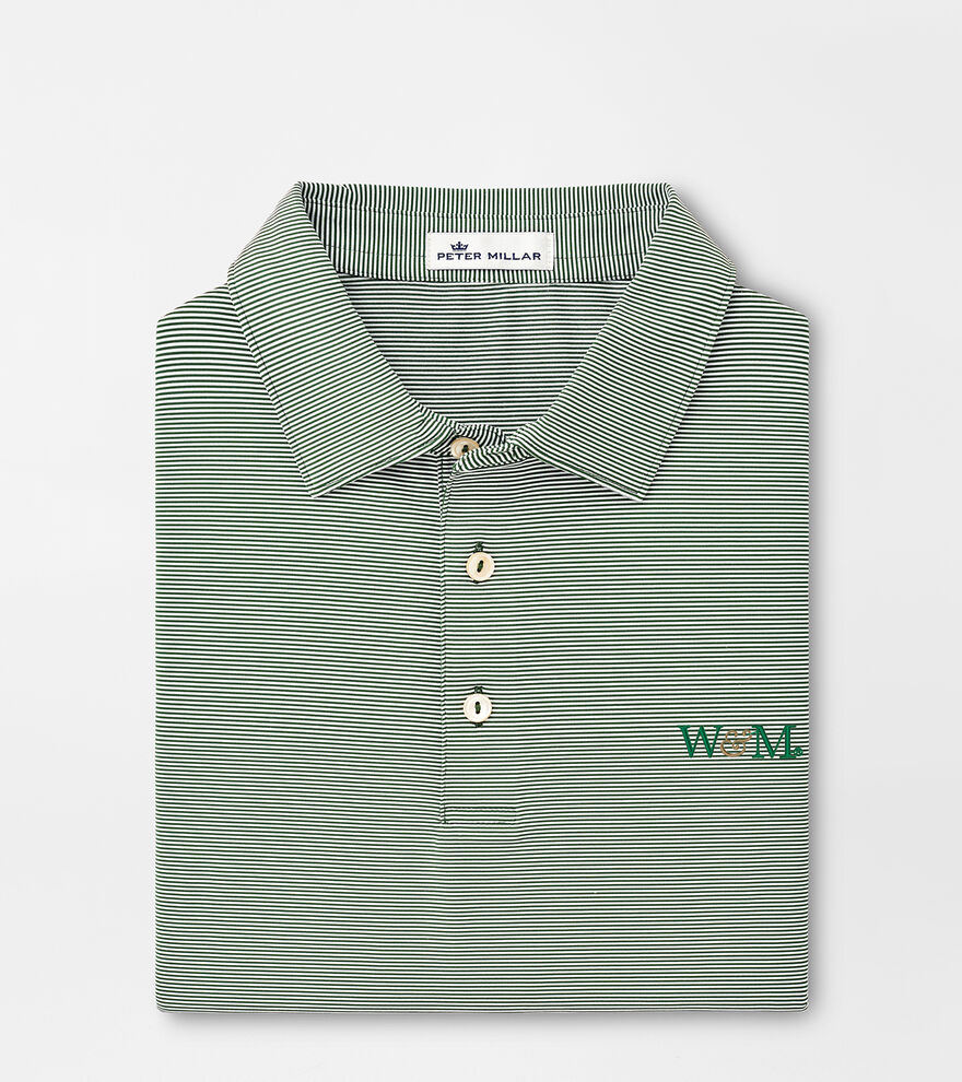 William & Mary Jubilee Stripe Performance Polo image number 1