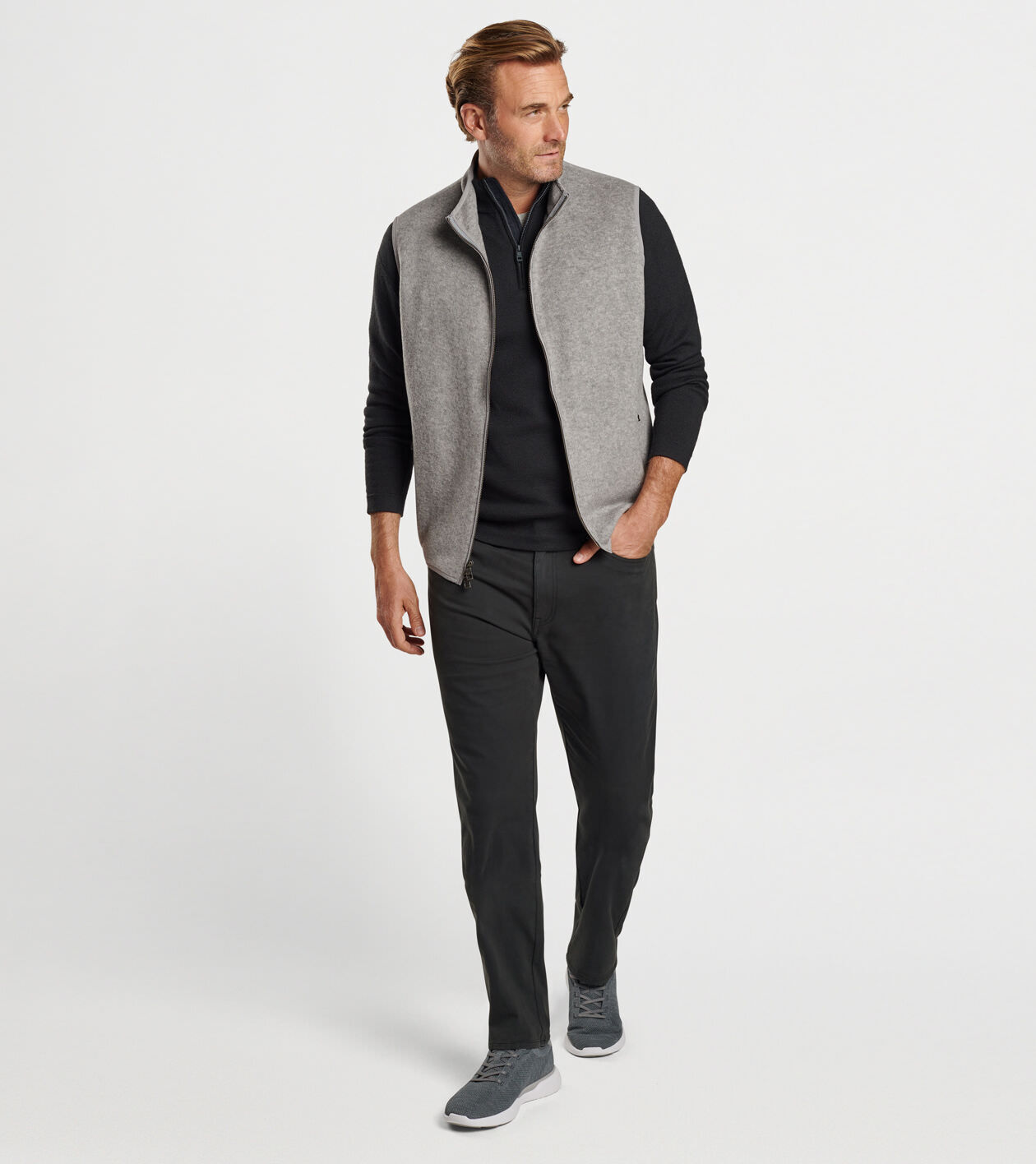 Crown Flex Fleece Vest Men s Vests Peter Millar