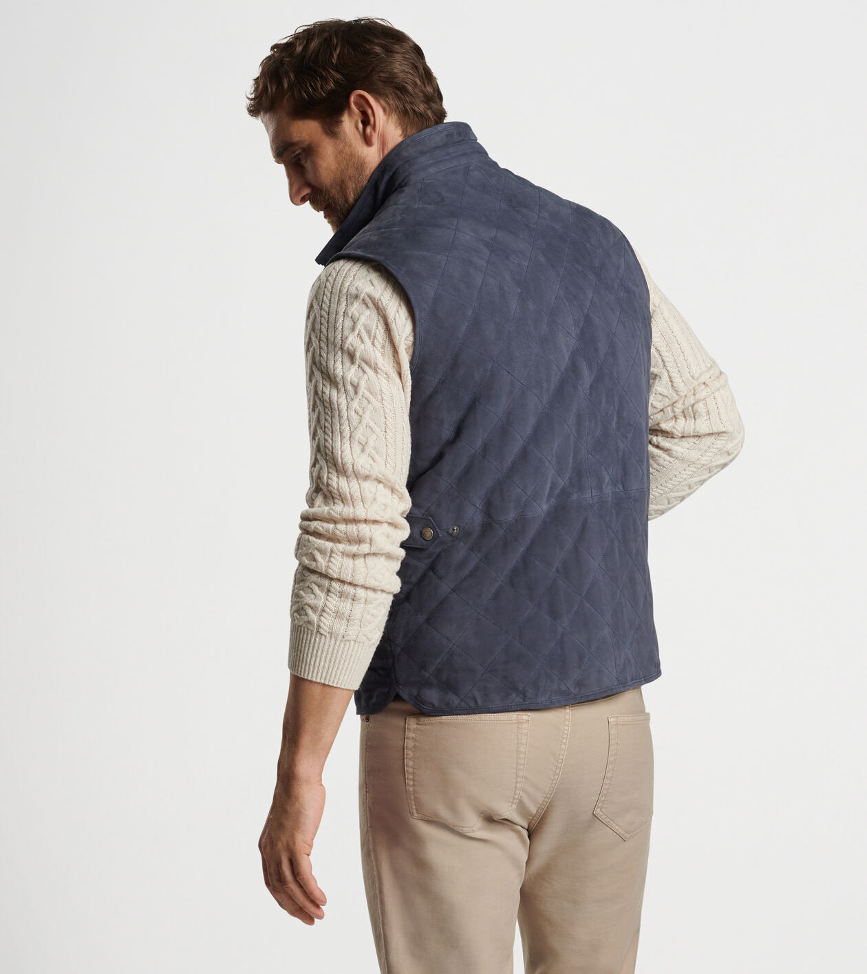 ENOF（イナフ）の「suede vest（ベスト）」 - WEAR