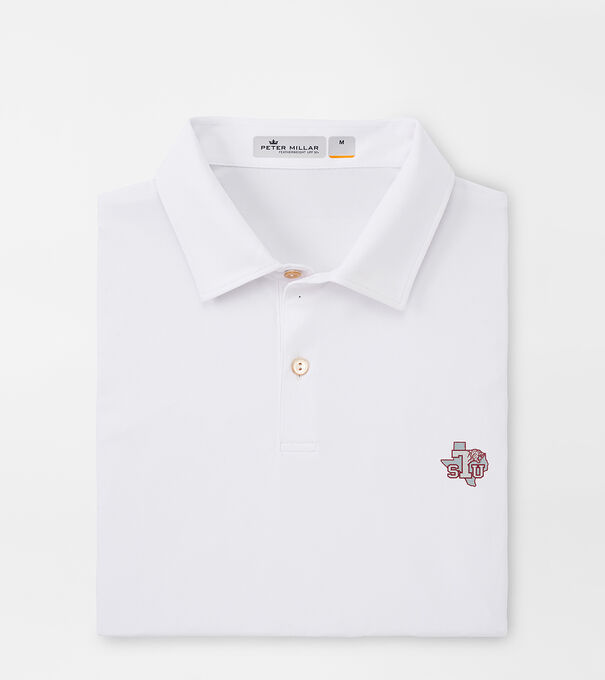 Texas Southern Featherweight Melange Polo