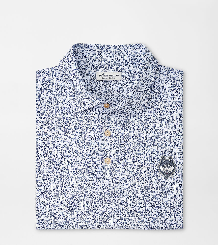 UConn Huskies Game Day Performance Jersey Polo image number 1