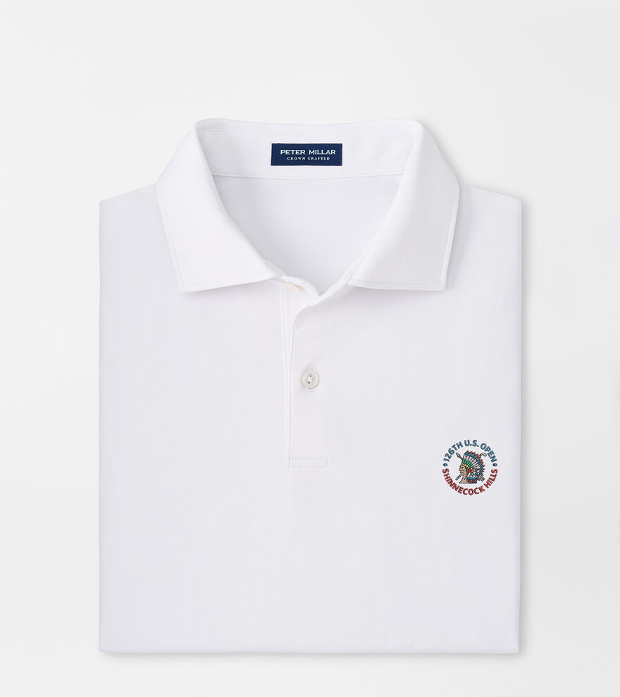 126th U.S. Open Solid Performance Jersey Polo image number 1