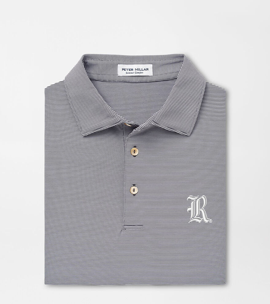 Rice Jubilee Stripe Performance Polo image number 1