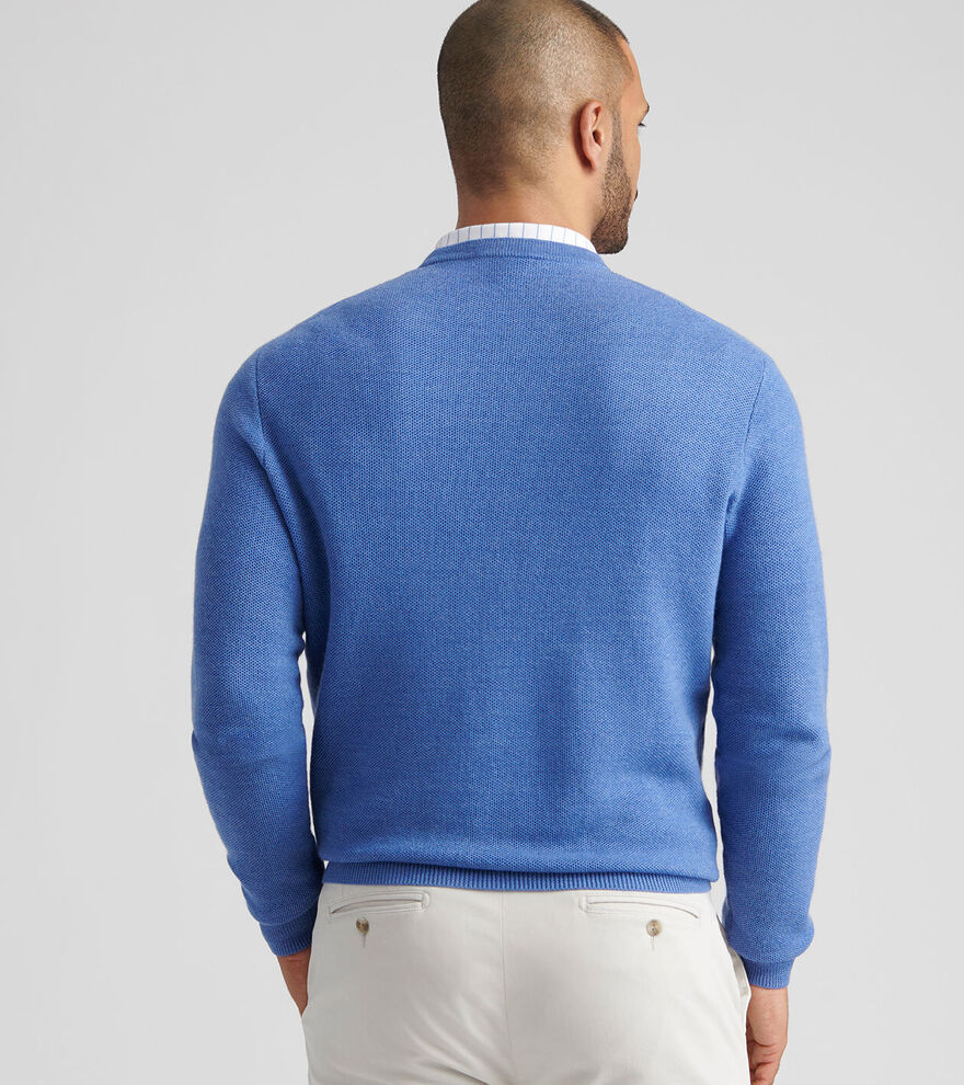 Autumn Crest Honeycomb Crewneck Sweater image number 3