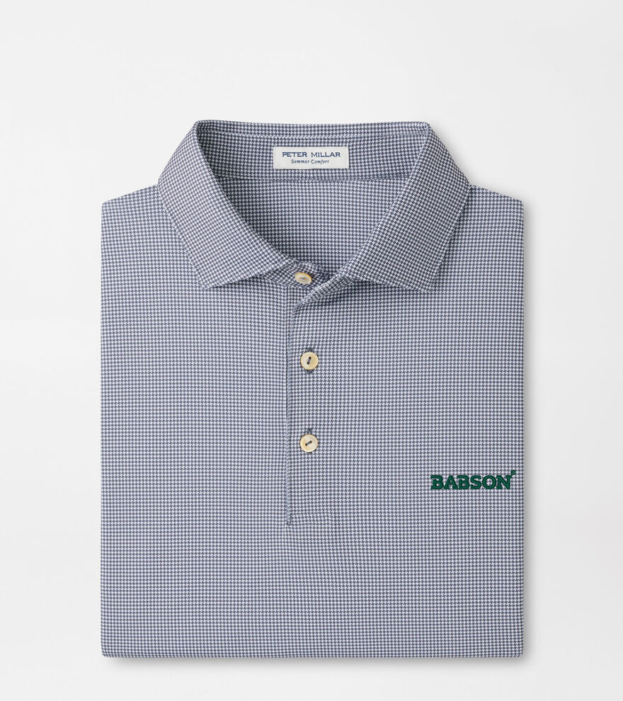 Babson Border Performance Jersey Polo image number 1