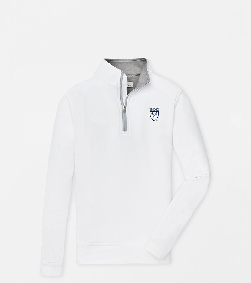Emory Youth Perth Performance Quarter-Zip image number 1