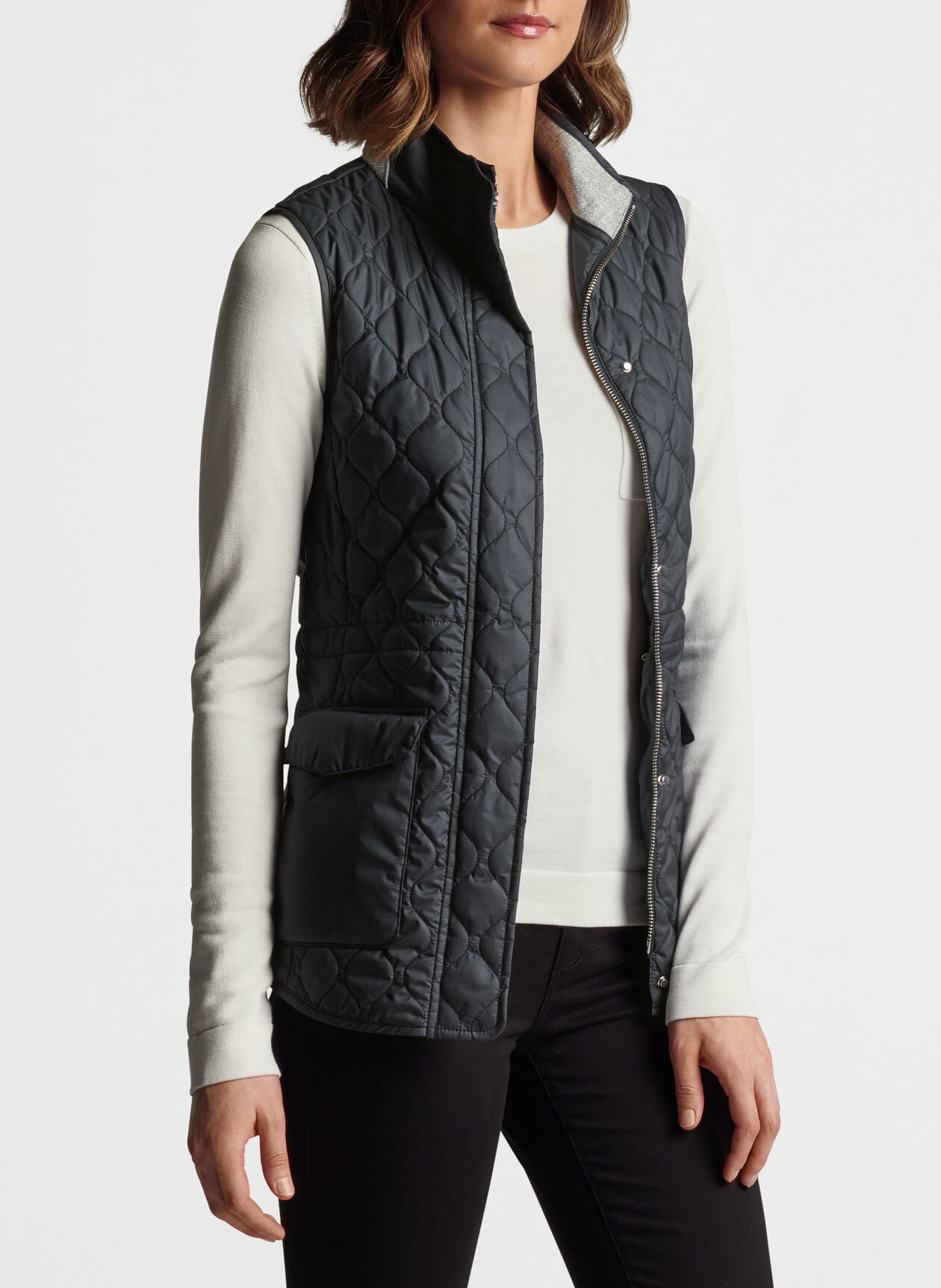 Addison Quilted Travel Vest Women's Vests Peter Millar