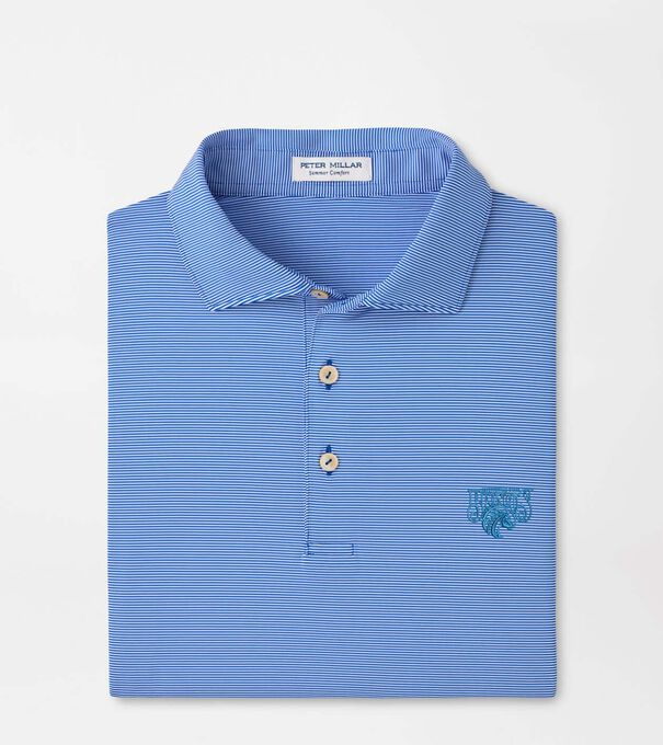 Fayettville State Jubilee Stripe Performance Polo