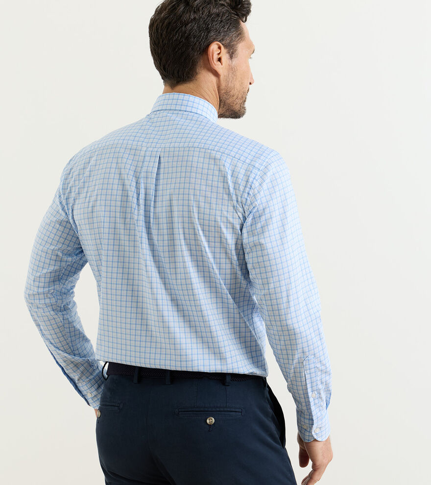 Calvin Crown Lite Cotton-Stretch Sport Shirt image number 3