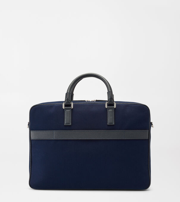 Peter Millar X Serapian Briefcase