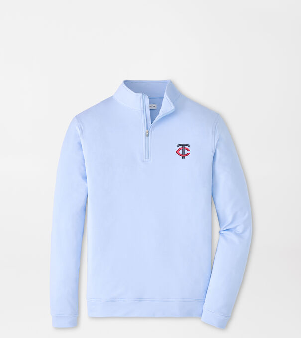 Minnesota Twins Perth Sugar Stripe Performance Quarter-Zip
