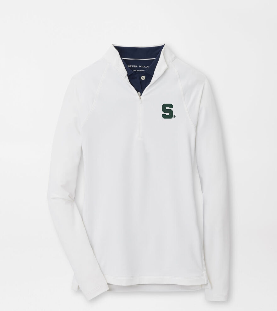 Michigan State Women's Raglan-Sleeve Perth Layer image number 1