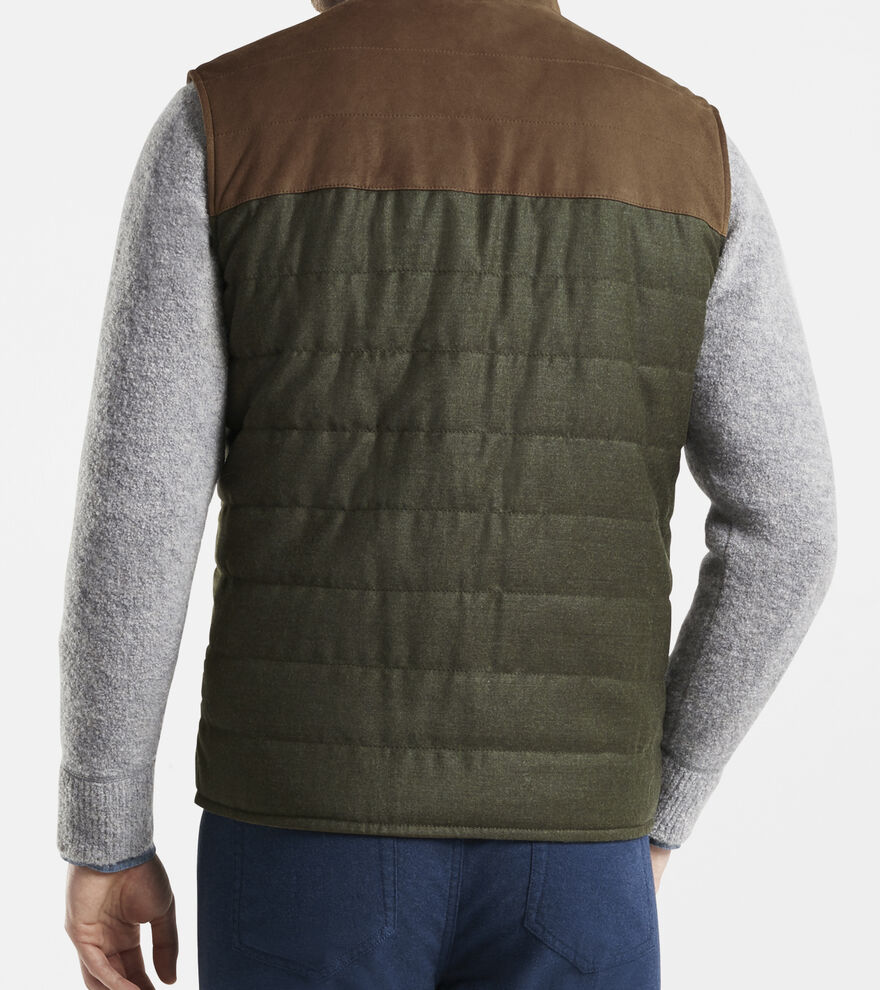 Suede & Wool Vest image number 3