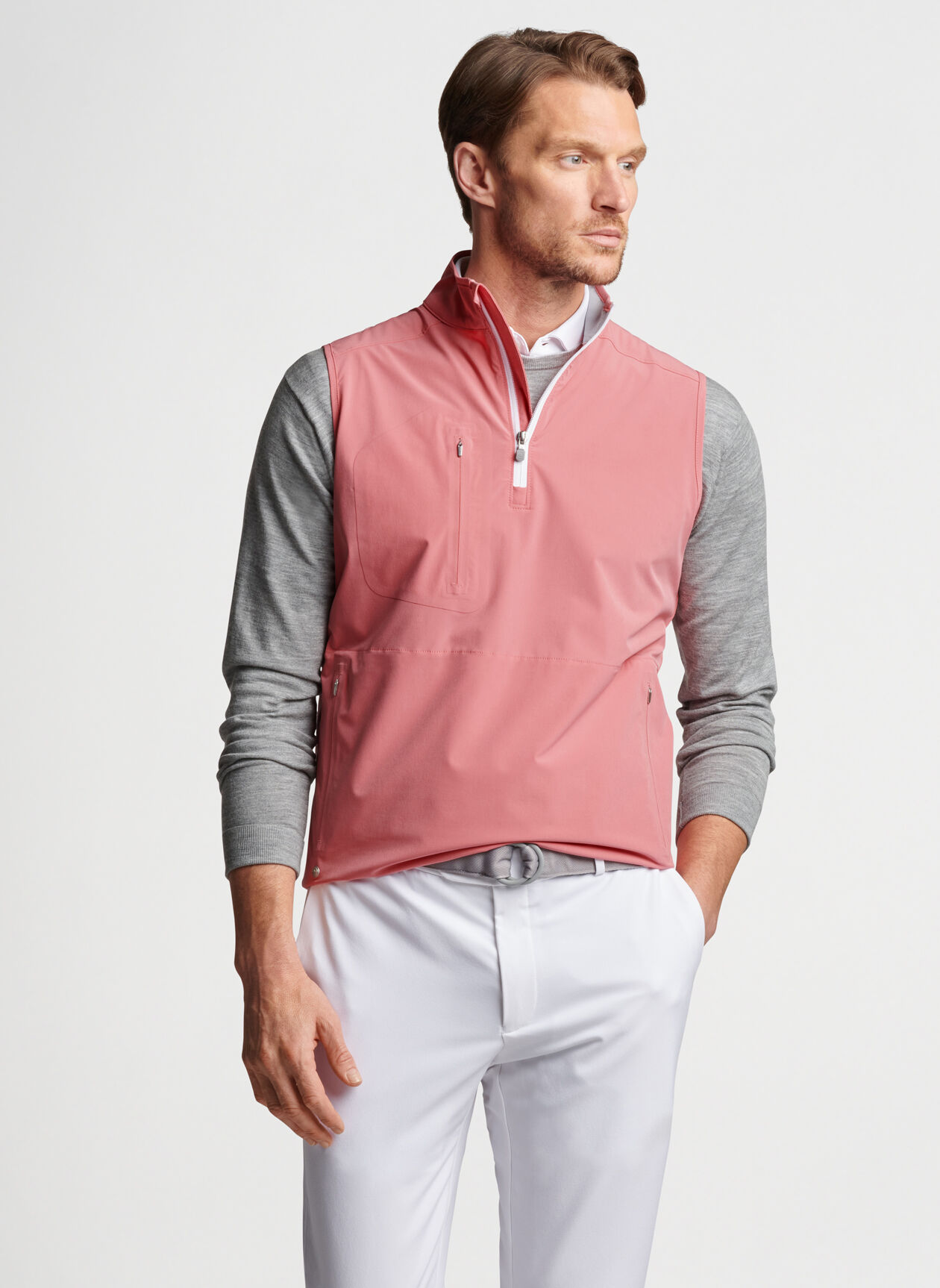 Flex Adapt HalfZip Pullover Vest Men's Vests Peter Millar