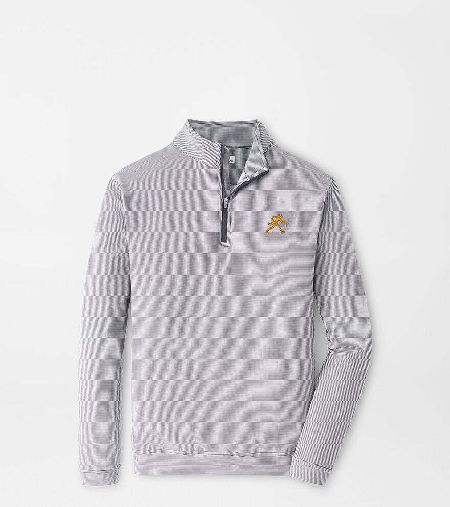 Wake Forest Walking Deacon Perth Mini-Stripe Performance Pullover image number 1