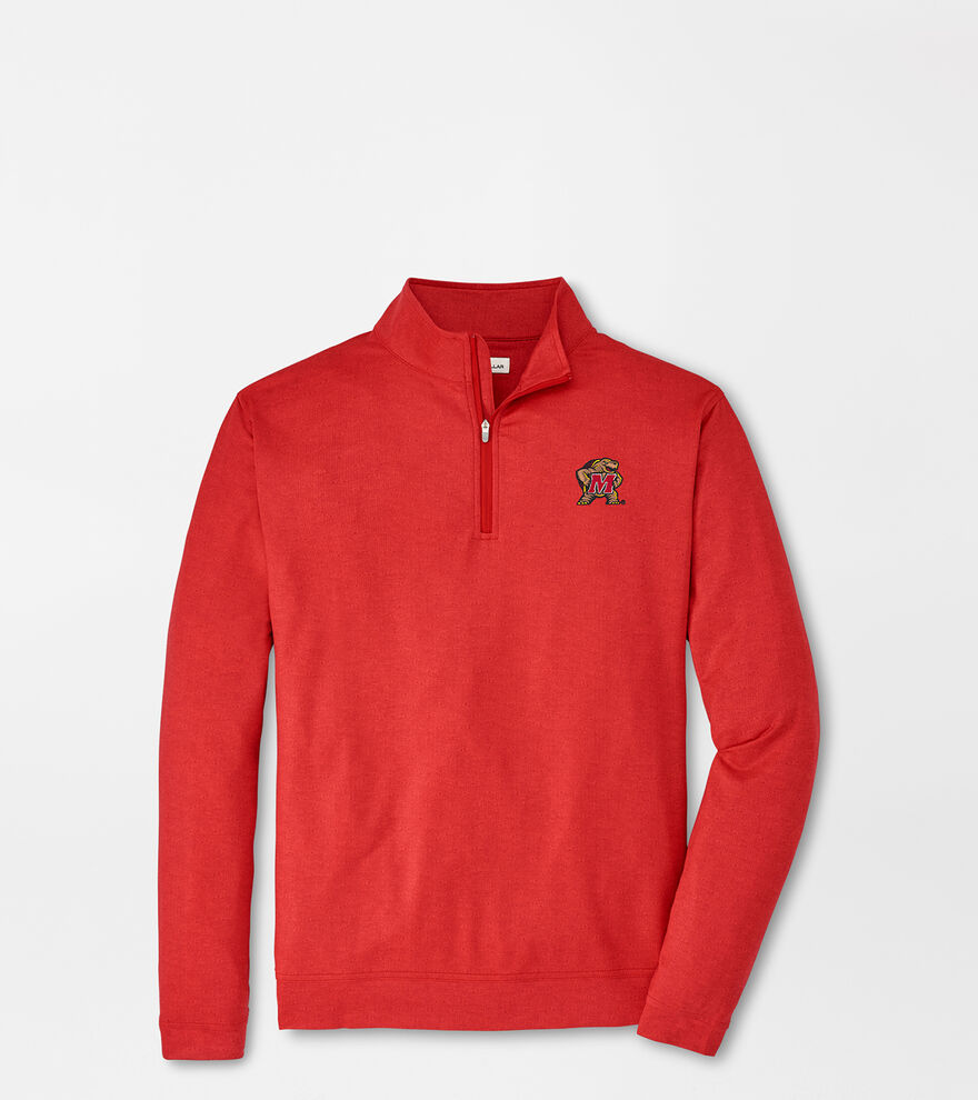 Maryland Terrapin Perth Stitch Performance Quarter-Zip image number 1