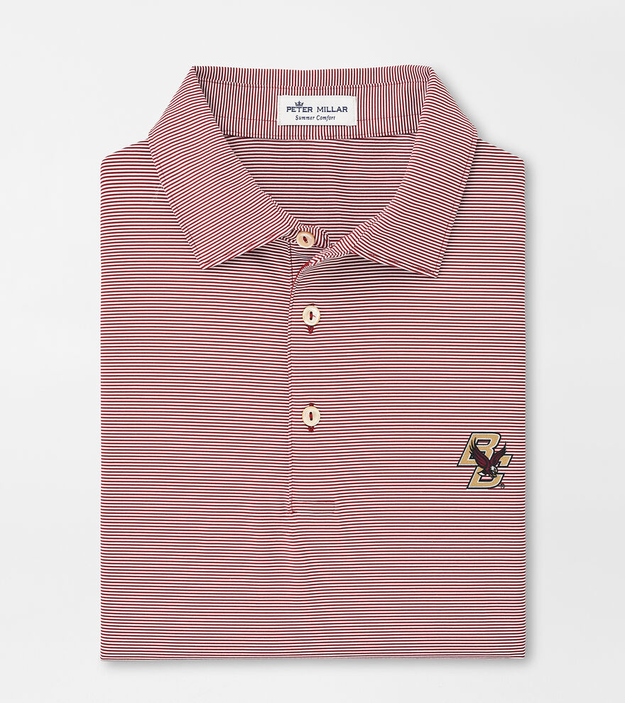Boston College Jubilee Stripe Performance Polo image number 1