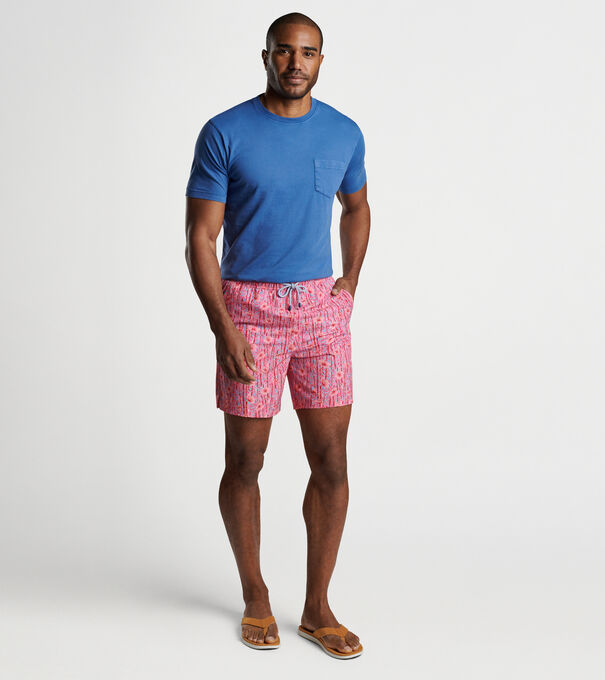 Shoots And Flowers Swim Trunk