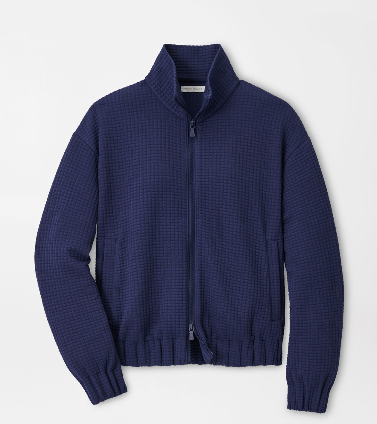 Flora Knit Jacquard Full-Zip Layer | Women's Tops | Peter Millar