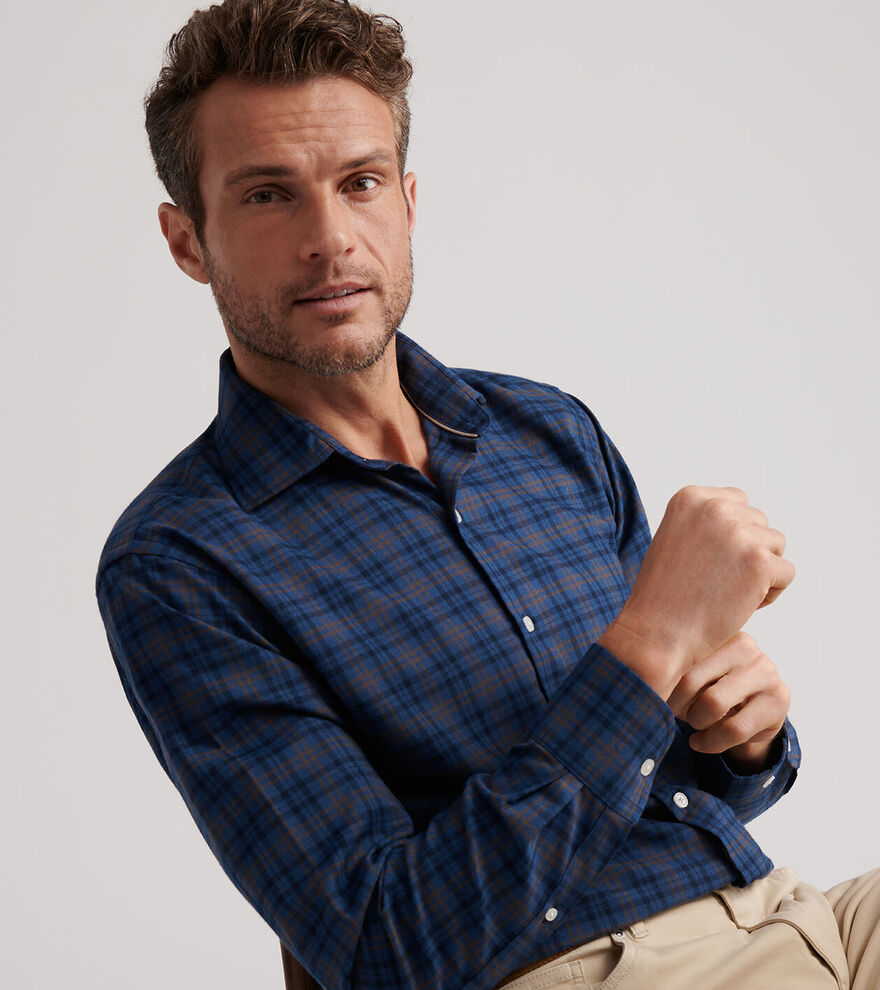 Bar Harbor Performance Flannel Sport Shirt image number 4