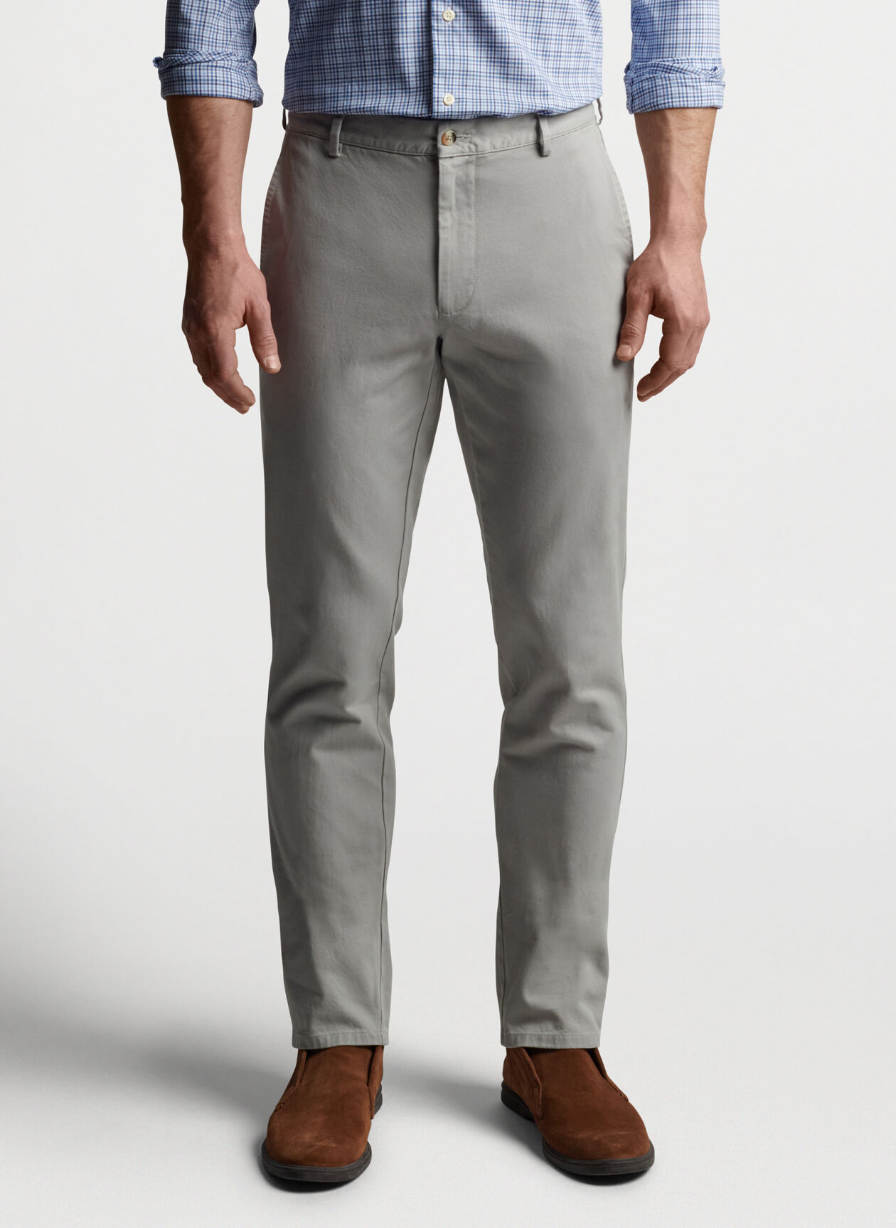 flat front trousers