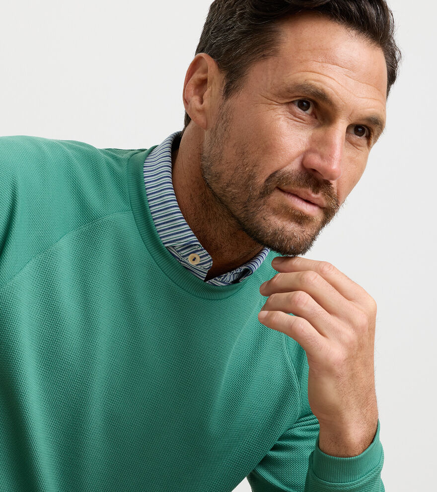 Cradle Piqu&eacute; Performance Crewneck image number 5